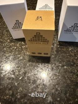 070707 MEXICO SILVER 3 COINS 1 Oz CHICHEN ITZA PF With 3 PYRAMID Cases