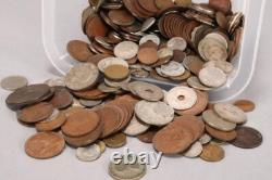 1000 Mixed World Coins From Antique Shop Some Silver U. S. Ship Only