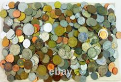 1000 Mixed World Coins From Antique Shop Some Silver U. S. Ship Only