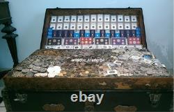 100 Coin Lot From Old Estate Hoard? Old US & World Coins GOLD SILVER Roman