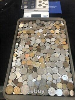10 + 5 = 16+ pounds world foreign coin Mix bulk BU Monaco UNC AU Lot & Silver