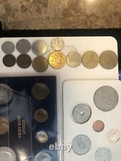 10 + 5 = 16+ pounds world foreign coin Mix bulk BU Monaco UNC AU Lot & Silver