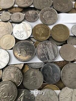 10 + 5 = 16+ pounds world foreign coin Mix bulk BU Monaco UNC AU Lot & Silver