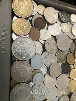 10 + 5 = 16+ pounds world foreign coin Mix bulk BU Monaco UNC AU Lot & Silver