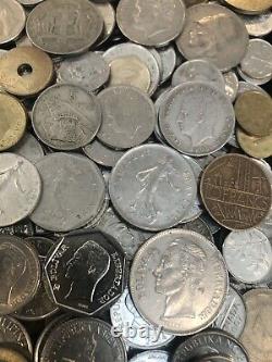 10 + 5 = 16+ pounds world foreign coin Mix bulk BU Monaco UNC AU Lot & Silver