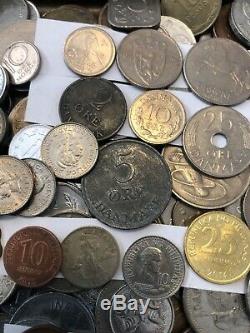 10 + 5 = 16+ pounds world foreign coin Mix bulk BU Monaco UNC AU Lot & Silver