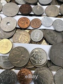 10 + 5 = 16+ pounds world foreign coin Mix bulk BU Monaco UNC AU Lot & Silver