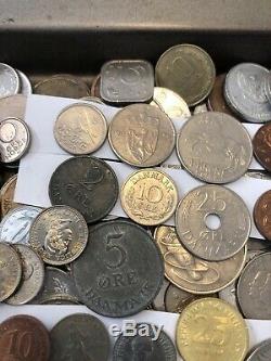 10 + 5 = 16+ pounds world foreign coin Mix bulk BU Monaco UNC AU Lot & Silver