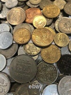 10 + 5 = 16+ pounds world foreign coin Mix bulk BU Monaco UNC AU Lot & Silver