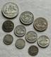 10-Coin Australia Silver Lot 37.6g. 1.12 ozt ASW. 1910-1946. R04