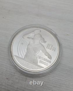 10 Yuan 1991 Sterling Silver Coin 200th Anniversary Death of Wolfgang Amadeus M