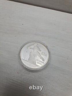 10 Yuan 1991 Sterling Silver Coin 200th Anniversary Death of Wolfgang Amadeus M