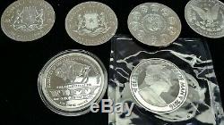 10 oz. 999 Silver Rounds Assorted World Bullion Collection Mixed Lot Coins