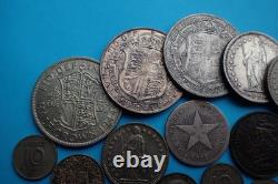 118 grams silver mixed grade coins, content 0.835 to 0.4, see images