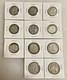 11-piece German Third Reich Reichsmark Coin Lot (2 & 5 Marks), 1934-1939