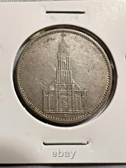 11-Piece German Third Reich Reichsmark Coin Lot (2 & 5 Marks), 1934-1939