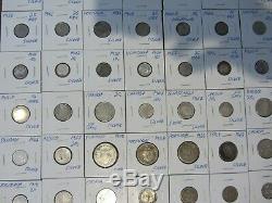 120 World Silver Coin Lot 1800s 1900s #719120W