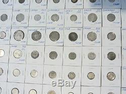 120 World Silver Coin Lot 1800s 1900s #719120W