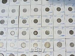 120 World Silver Coin Lot 1800s 1900s #719120W
