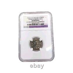 1223-70 France Denier Tours Roberts-2406 NGC Graded Shipwreck Coin