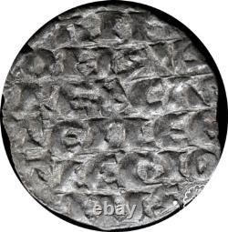 1263 Dinero Alfonso X El Sabio (The Wise) Kingdom of Castile Leon XF- Mint Star