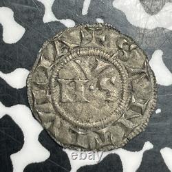 (1265-1385) Italy Rimini AR Denaro Lot#JM9465 Silver! Biaggi-2002