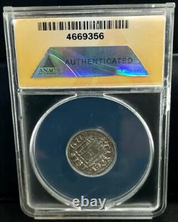 1284-1295 SPAIN CASTILE & LEON SANCHO IV BILLON CORNADO, BURGOS ANACS EF 45 Clean