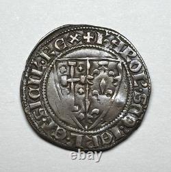 (1285-1309) Italy (Naples) Saluto D'Argento of Charles II d'Anjou