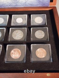 12 Ship Coins From All Over The World Complete Set with COA (Elizabeth II set)