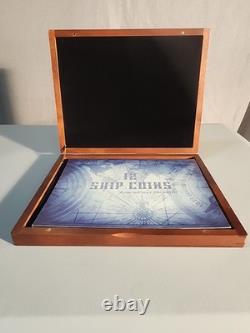 12 Ship Coins From All Over The World Complete Set with COA (Elizabeth II set)