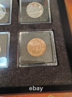 12 Ship Coins From All Over The World Complete Set with COA (Elizabeth II set)
