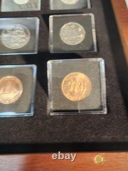 12 Ship Coins From All Over The World Complete Set with COA (Elizabeth II set)