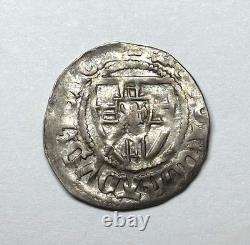 (1393-1407) Germany (Teutonic Order) AR Schilling of Konrad von Jungingen
