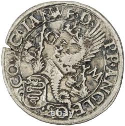 1466-1476 Italy Galeazzo Maria Sforza One Testone Cleaned and Damaged