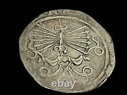 1474 1504, Square D, Ferdinand & Isabella Silver 1 Real Seville
