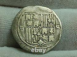 1474 1504, Square D, Ferdinand & Isabella Silver 1 Real Seville 1474 1504, Square D, Ferdinand & Isabella Silver 1 Real Seville