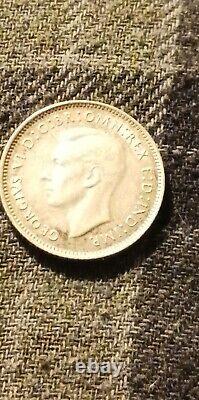 14 RARE Silver Coins Lot + 2 Vintage 3 & 6 Pence Bracelets Lot