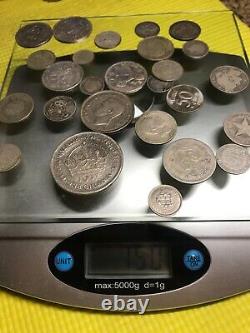 150 Grams of Mixed World Silver Combine Shipping