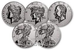 150 Years of Dollars 1986-2025 Silver Eagle Type I Dollar 2oz. 999 Silver-320gra