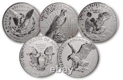 150 Years of Dollars 1986-2025 Silver Eagle Type I Dollar 2oz. 999 Silver-320gra