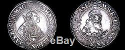 1543 German States Saxony 1 Thaler World Silver Coin Johann Friedrich & Moritz