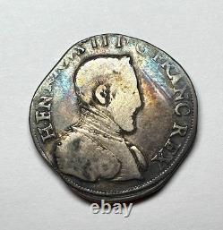 1559 France AR Teston of Henri II, Riom Mint