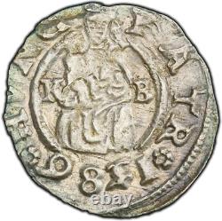 1586 Kb Hungary Denar Silver (eh#811) Pcgs Au55 #47588973 Better Date / Grade
