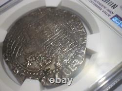 1596-1621 Atocha Era Bolivia 8 Reales Silver 8r Cob Colonial Coin