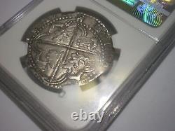 1596-1621 Atocha Era Bolivia 8 Reales Silver 8r Cob Colonial Coin