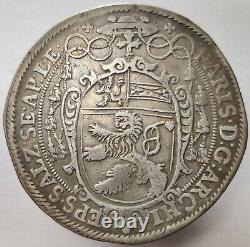 1620 Salzburg Silver Thaler Taler Austrian States Rare Crown Dollar Sized Coin