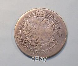 1621 Switzerland Thaler Silver World Coin Swiss Cantons Taler Saint Gallen Bear