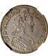 1644-a Louis Xiv 1/4 Ecu, Ngc Certified Ms-62, Paris Mint, Km-161.1, Gad-139