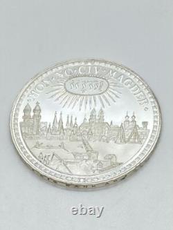 1673 Magdeburg Proof City View Thaler 1990 Restrike Rhc1011