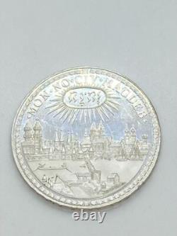 1673 Magdeburg Proof City View Thaler 1990 Restrike Rhc1011